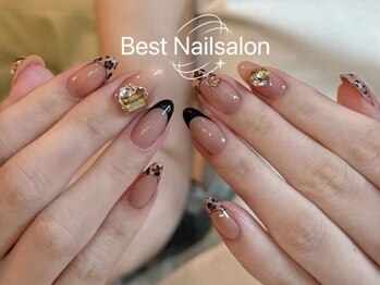 ベストネイル 大宮東口店(Best Nail)/秋ネイル/ヒョウ柄ネイル