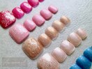 フットネイル◆親指キラキラ