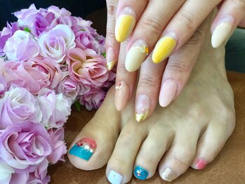 メイクプラスネイル ヴィヴィッド(MAKE+NAIL vivid)/大人気！夏デザインの定額コース