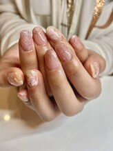 ブリリアント ネイル(Briliant Nail)/花柄ネイル