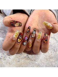 海外個性ネイル