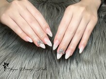 シュガービューティーネイルズ(Sugar Beauty Nails)/スカルプチュア２本アート