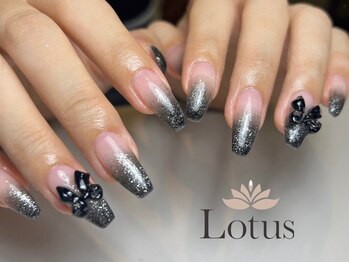 ロータス ネイルアンドアイラッシュ(Lotus)/ブラックグラデーション！