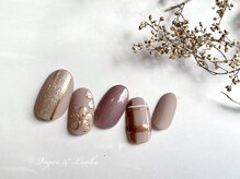 ヴィガー アンド ルックス 白金 目黒(Vigor&Looks)/チェックネイル　ピンク