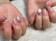 アンドネイル(&.nail)/ガラスフレンチ
