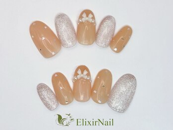 エリクサーネイル 新橋(Elixir Nail)/定額a シンプル/クーポン使用