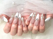 ジョアアンジェ 京橋店(joieange)/フレンチ　ワンホンネイル