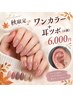 【秋限定】ワンカラー+耳ツボジュエリー6個♪¥6,000