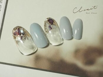 4月 &nbsp;Design　くすみブルー