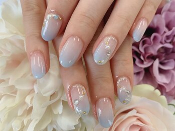 ディーネイル 天王寺(D-nail)/(松崎)青グラデ☆