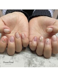 【HAND】フラワーネイル／大川