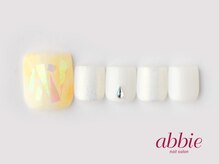 ネイルサロン アビー グランデュオ蒲田店(abbie)/サマーフィルムフット　￥10164