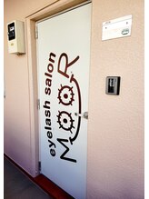 モア(eyelash salon MOOR)/404号室。こちらがお店です♪