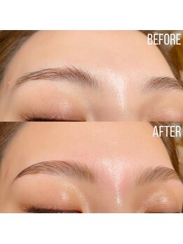 ビューティサロン シュクレ 栄店(beauty salon shucre)/【美眉アイブロウ&WAX】メイク込