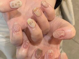 【akane.e】落書きネイル