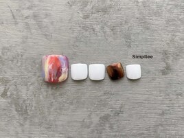 【フット】定額ネイル￥7900