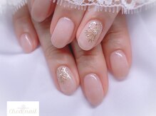 チョアネイル(Choa Nail)/ChoaNail～雪の結晶ミラーネイル