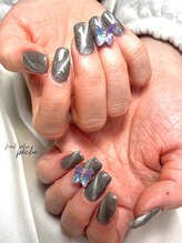 ペッシュ(peche)/butterfly × black magnet