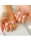 女子力たっぷりネイル