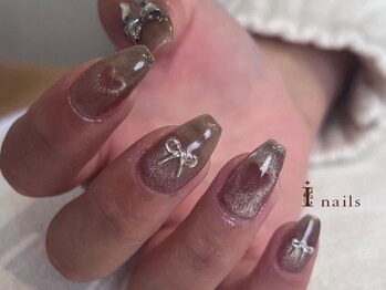 アイネイルズ 三宮店(I nails)/ハートマグりぼん ¥9200