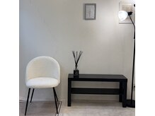 ルシエル アイラッシュ 薬院店(LuXiel Eyelash)の雰囲気（メイクルーム◎リファアイロン、スタイリング剤ご準備してます）