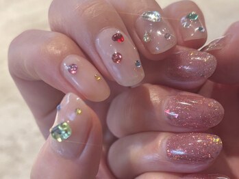 アーリア 阿佐ヶ谷店(arya)/ビジューネイル