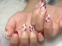 ジョアネイル(JOA Nail)の雰囲気（◇レオパード/フレンチ/ミラー囲み）