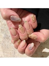 プライベートネイルサロン キャンバス(CANVAS)/大理石ネイル