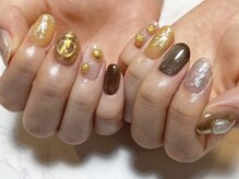 フレイムス アイラッシュ アンド ネイル(FRAMES)/きらきら × ぷっくり