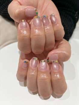 アース ネイルアンドアイラッシュ 大崎店(HAIR ＆ MAKE EARTH Nail＆Eyelash)/定額11000円