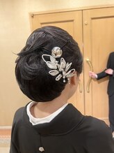 ベルアイズ(Belle eyes)/【ヘアセット】お着物ヘアセット