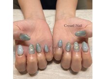 クリスタルネイル アミュプラザおおいた店(CRYSTAL NAIL)の雰囲気（自爪を削らないパラジェルでオリジナルのトレンドネイルを♪）