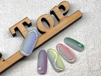 多色縦グラ×うねうね