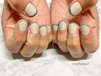 モフルール(Mofuleur)/ブルー・スキニーフレンチ