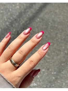 アイユー 千葉(iu.)/ぷるマグ×ビビットpinkフレンチ