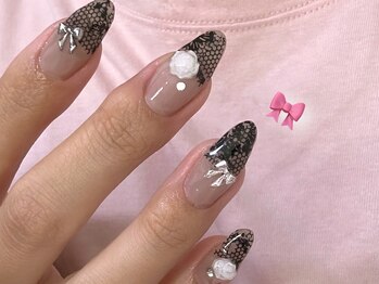 レース　バレエコア　ガーリー