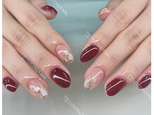 ココナッツネイル/ニュアンスネイル