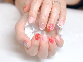 ラーシューシュ(la-chou-chou)/華やかネイルコース ¥7500