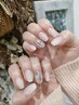 ≪Nail≫・【オフ込】持ち込みOK☆シンプルアート￥7650→￥7980