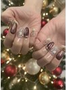 2025冬ネイル【クリスマス】