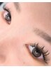 《フラット180本＋まつ毛パーマ》lashliht+volume extensions ¥1３０００