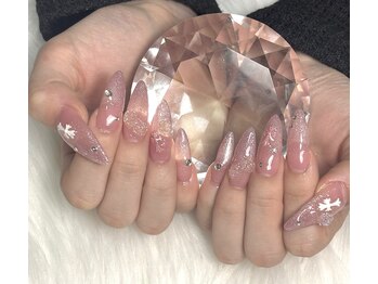 サロン ユー(salon y)/ラメグラデーションネイル