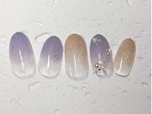 ルビー(RUBY)/　定額シンプルアート　グラデ