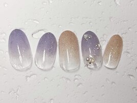 定額シンプルアート　グラデ