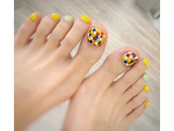マルチカラードット