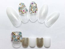 ネイルサロンアジアン 池袋店/定額¥9000デザインコース