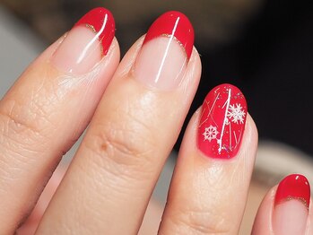 ビューティトリップ(Beauty TRIP)/雪の結晶アートも大人っぽく♪