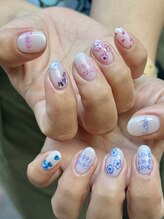 ソア ネイル 鳳駅(soar.nail)/推しネイル