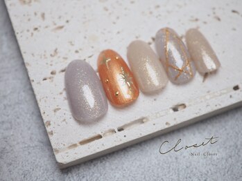 ネイルクローゼット(Nail Closet)/12 月 Monthly Design