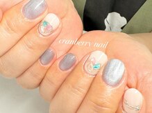 クランベリーネイル 所沢駅前店(cranberry nail)/ハンドネイルデザイン